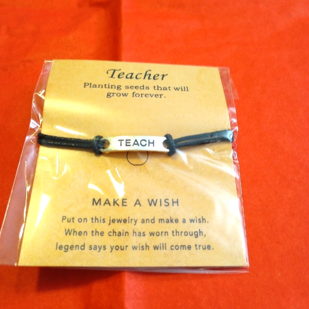 Teacher Gift Bracelet